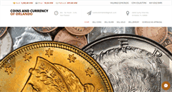 Desktop Screenshot of coinsandcurrency.net